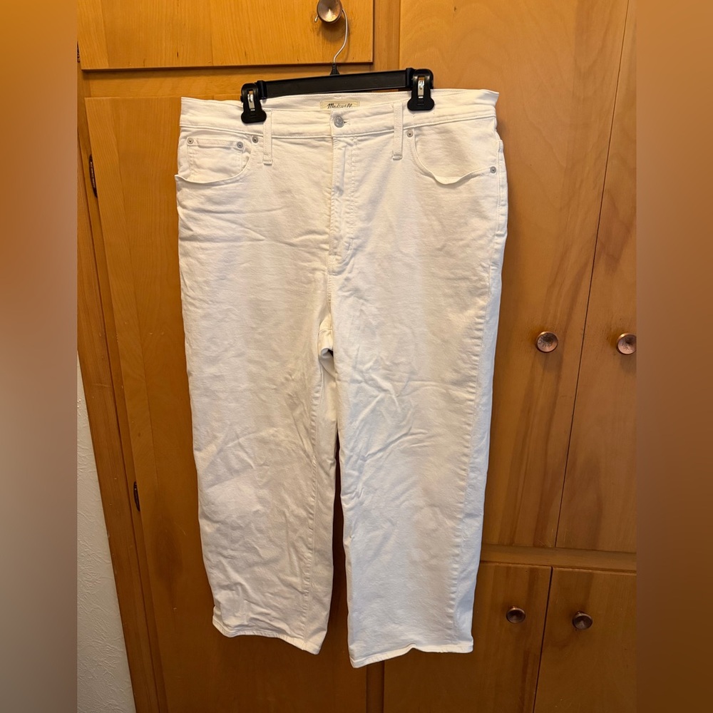 Madewell - The Perfect Vintage Wide Leg Crop Jean